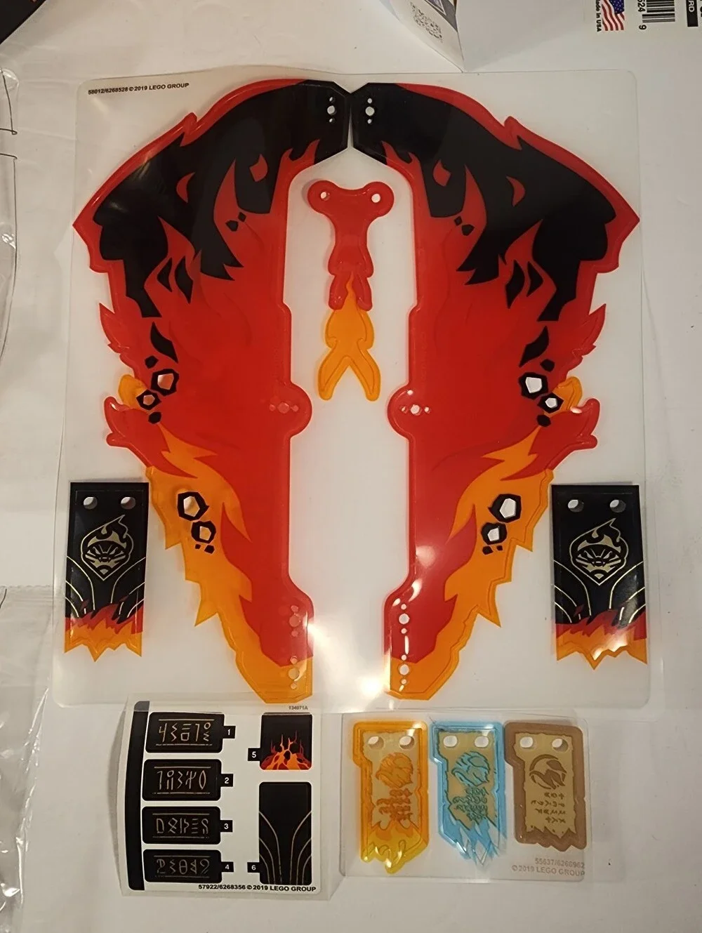 LEGO NINJAGO: Fire Fang (70674) 100% Complete w/ Box and Instructions